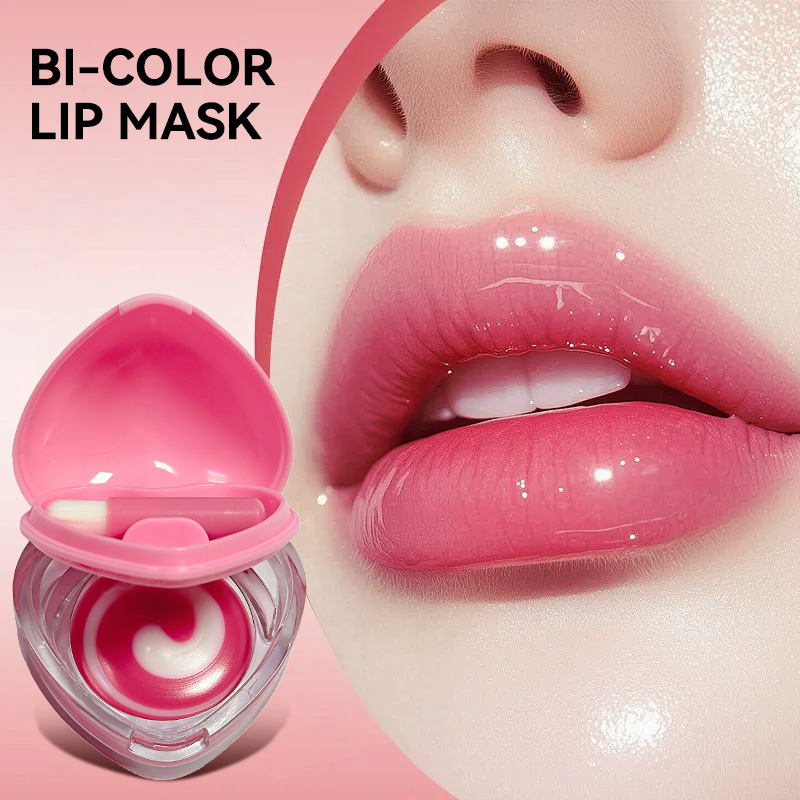 Kids Face Mask - Máscara Labial Luckgo Heart Bicolor: Cria