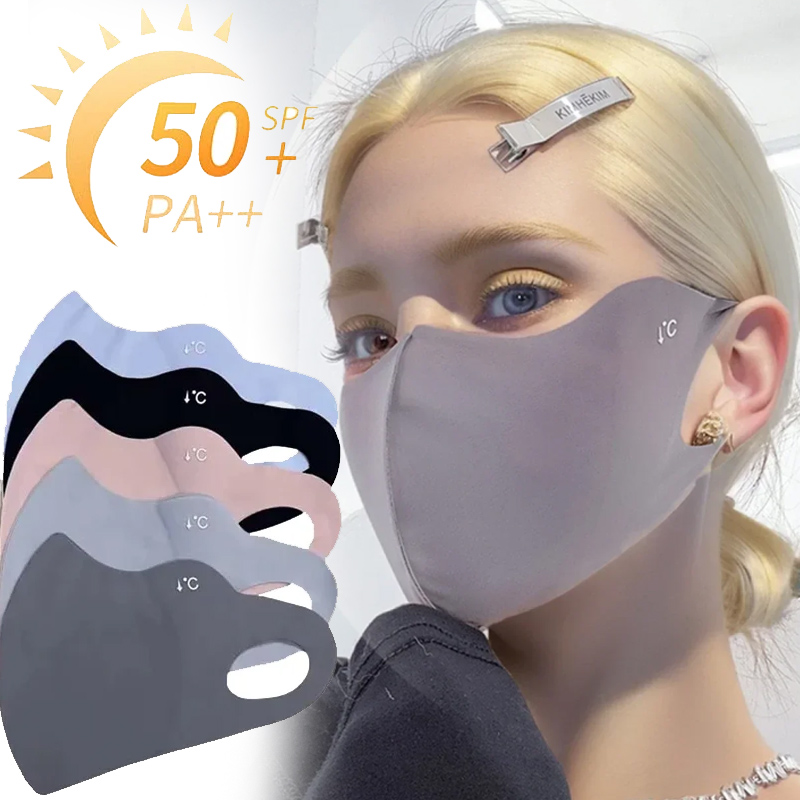 Cloth Face Mask Washable - Máscara Facial de Proteção Solar para