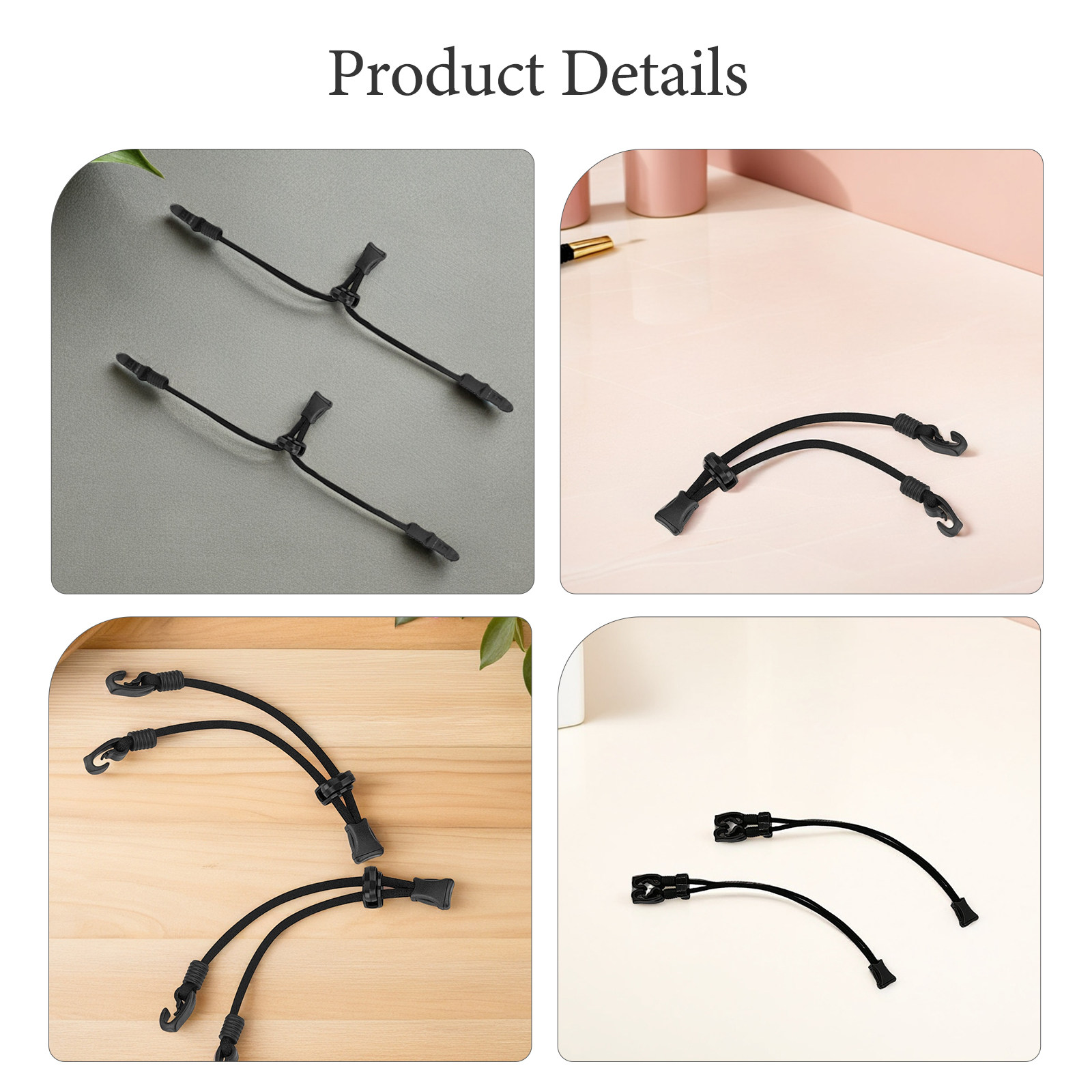 6 unidades de extensor para má - Mask Ear Saver Strap avaliação e preço